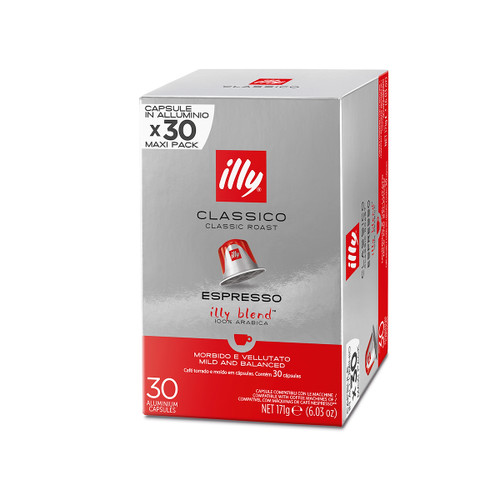 ILLY - 30 CAPSULE COMPATIBILI NESPRESSO CLASSICO - 2230013712