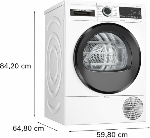 BOSCH - WQG233C0IT SERIE 6 ASCIUGATRICE 8 KG CLASSE A+++ - 2220008298