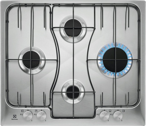 ELECTROLUX - PIANO GAS COMANDI FRONTALI 60 CM RGG6242LOX MADE IN ITALY - 2160005561