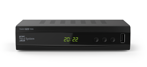 TELESYSTEM - TS6822 PRO TWIN TUNER T2 HEVC - 2220002239 TELESYSTEM - TS6822 PRO TWIN TUNER T2 HEVC - 2220002239