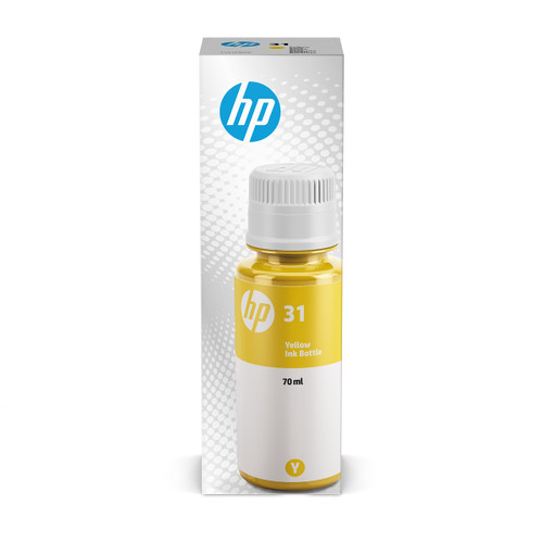 HP - 31 1VU28AE Flacone di Inchiostro Termico Originale, giallo - 2220001693 HP - 31 1VU28AE Flacone di Inchiostro Termico Originale, giallo - 2220001693