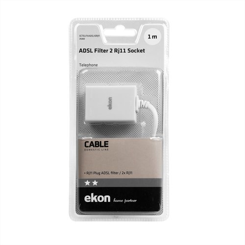 EKON - ECTELFIXADSL10RJ11 - 2170005840