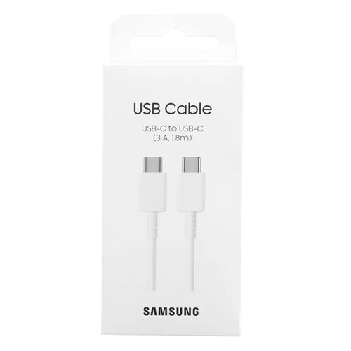 SAMSUNG - CABLE TYPE-C TO C 3A WHITE 1.8MT - 2230000195
