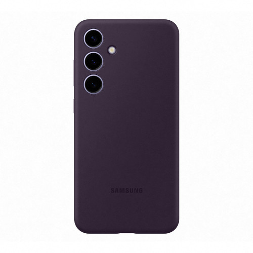 SAMSUNG - CUSTODIA S24+ SILICONE DARK VIOLET - 2230019871