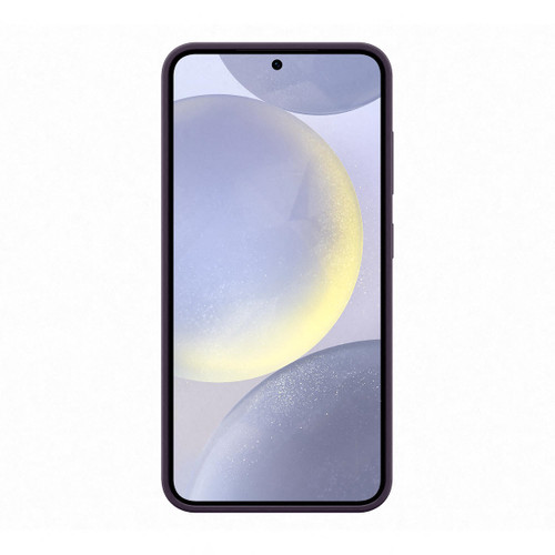 SAMSUNG - CUSTODIA S24 SILICONE DARK VIOLET - 2230019866