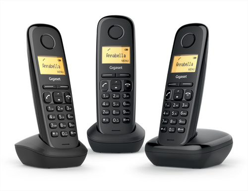 GIGASET - A170 TRIO BLACK - 2170021914