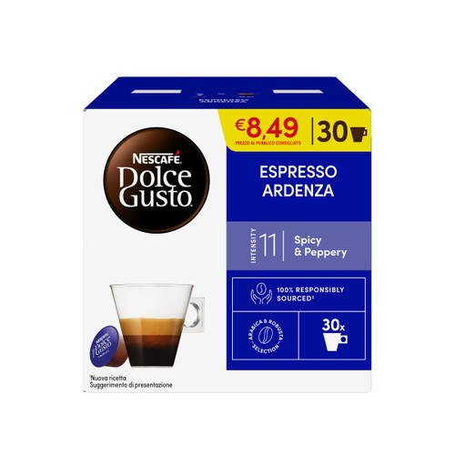 Nescafé Dolce Gusto - CAFFE ESPRESSO ARDENZA 30 CAPSULE - 2240013243 Nescafé Dolce Gusto - CAFFE ESPRESSO ARDENZA 30 CAPSULE - 2240013243