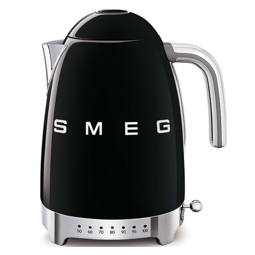 SMEG - Smeg Bollitore A Temperatura Variabile 50's Style – Nero LUCIDO – KLF04BLEU - 2180024470