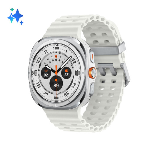SAMSUNG - GALAXY WATCH ULTRA 47MM LTE, 2+32GB TITANIUM WHITE - 2240016483 SAMSUNG - GALAXY WATCH ULTRA 47MM LTE, 2+32GB TITANIUM WHITE - 2240016483