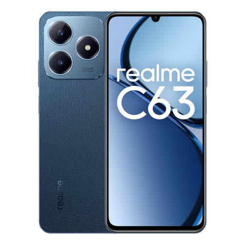 REALME - REALME C63 LEATHER BLUE (256GB 8GB) - 2240016650 REALME 0 | Trony.it
