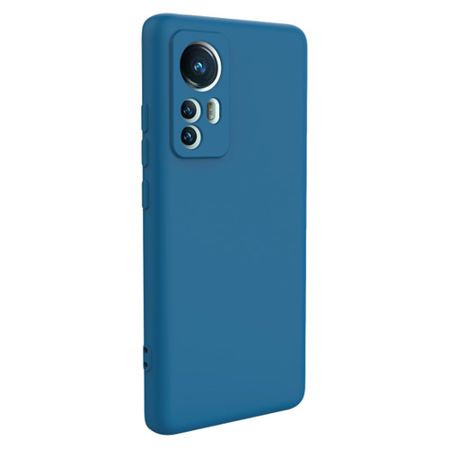XIAOMI - Cover Smartphone in silicone per Xiaomi 12/12 X colore blu - 2220009795