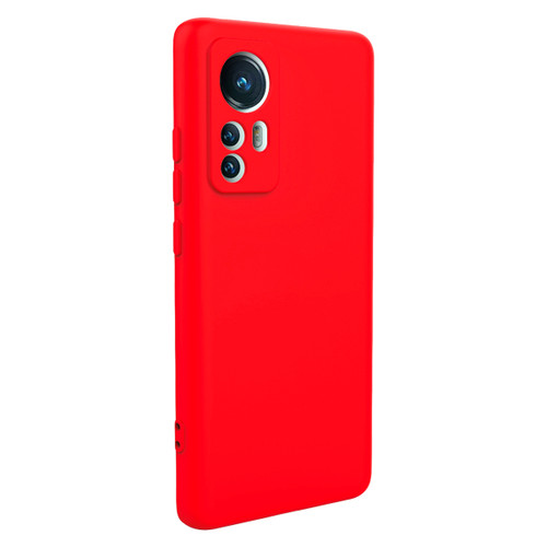 XIAOMI - Cover Smartphone in silicone per Xiaomi 12 Pro colore rosso - 2220009798