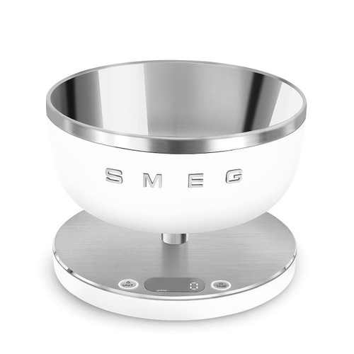SMEG - Smeg Bilancia da cucina Linea Collezione - Bianco Opaco - KSC01WHMWW - 242000192 SMEG - Smeg Bilancia da cucina Linea Collezione - Bianco Opaco - KSC01WHMWW - 242000192