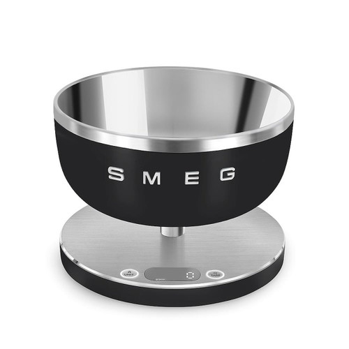 SMEG - Smeg Bilancia da cucina Linea Collezione - Nero Opaco - KSC01BLMWW - 242000190