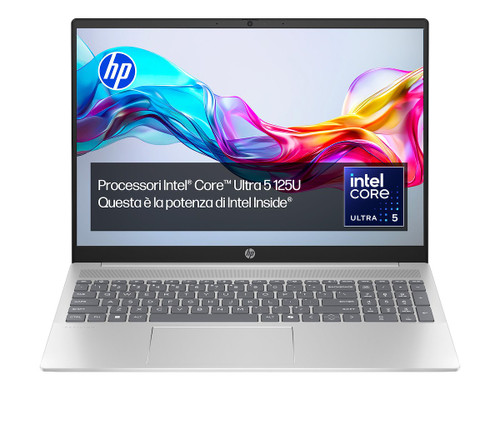 HP - Notebook HP Pavilion 16-af0012nl, Windows 11 Home, 16", Intel® Core™ Ultra 5, 16GB RAM, 512GB SSD, WUXGA, Natural Silver - 2240013078 HP 0 | Trony.it