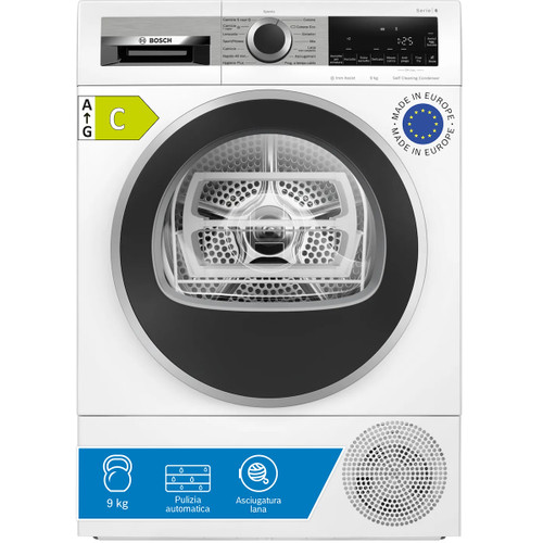 BOSCH - WQG245C0IT Asciugatrice 9kg - 2230014126 BOSCH - WQG245C0IT Asciugatrice 9kg - 2230014126
