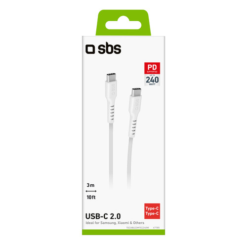 SBS - TECABLE3MTCC240W - 2230011395