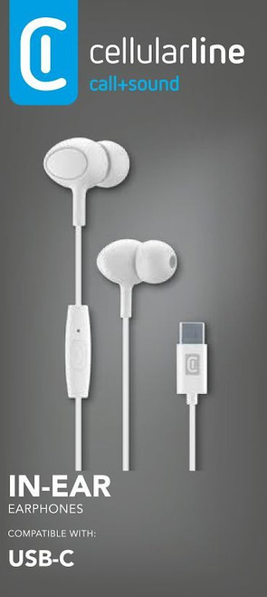 CELLULARLINE - CLOUD IN-EAR AURICOLARE TYPE-C STEREO, CON DESIGN - 2240008987
