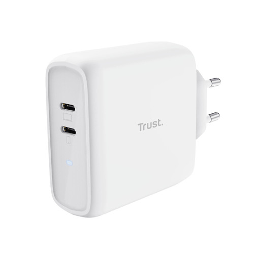 TRUST - MAXO 65W 2P USB-C CHARGER WHT - 2240007942 TRUST 0 | Trony.it