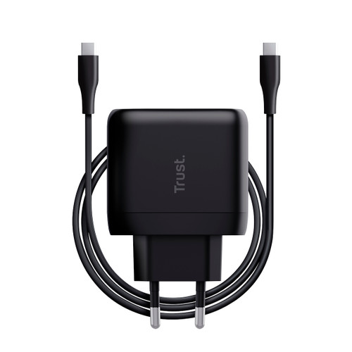 TRUST - MAXO 65W USB-C CHARGER BLK - 2230004830 TRUST - MAXO 65W USB-C CHARGER BLK - 2230004830