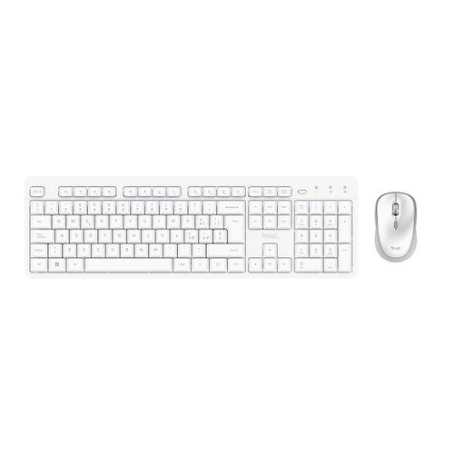TRUST - ODY II WL KEYBOARD & MOUSE WHT IT - 2240020005