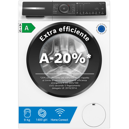 BOSCH - WGH24400IT Lavatrice 9kg 1400g/min A-20% - 2240018769