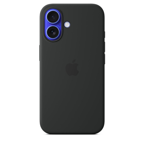 APPLE - Custodia MagSafe in silicone per iPhone 16 - Nero - 2240019752 APPLE - Custodia MagSafe in silicone per iPhone 16 - Nero - 2240019752