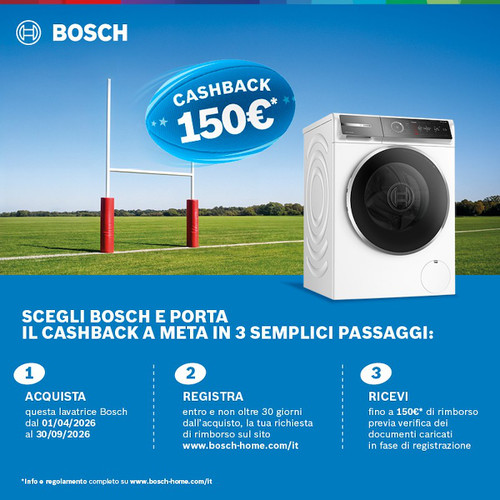 BOSCH - WGB24402IT Lavatrice 9kg 1400g/min A-50% - 2240018751