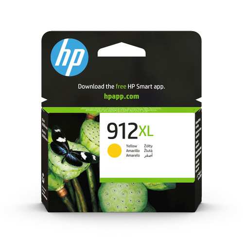 HP - HP 912XL cartuccia di inchiostro originale alta capacità, Giallo - 2190012291 HP - HP 912XL cartuccia di inchiostro originale alta capacità, Giallo - 2190012291