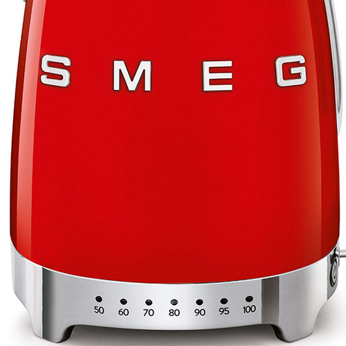 SMEG - Smeg Bollitore A Temperatura Variabile 50's Style –Rosso LUCIDO - KLF04RDEU - 2190007631