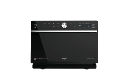 WHIRLPOOL - Supreme Chef MWSC 9133 SB Superficie piana Microonde combinato 33 L 1000 W Nero, Argento - 2230009101