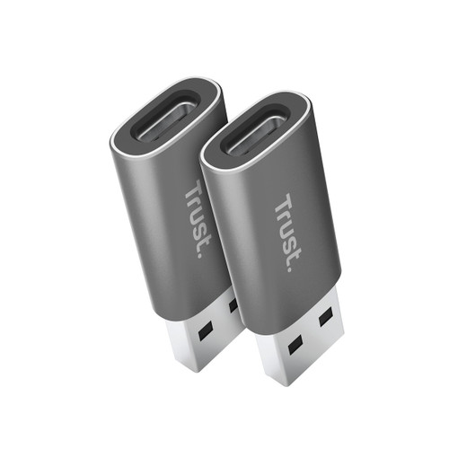 TRUST - CALYX USB-A TO USB-C ADAPTER 2PACK - 2240021265