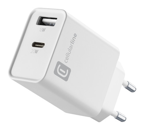 CELLULARLINE - MULTIPORT CHARGER PD 20W - 2240010121 CELLULARLINE - MULTIPORT CHARGER PD 20W - 2240010121