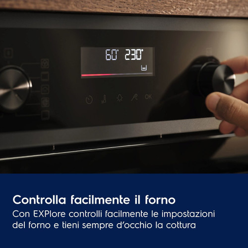 ELECTROLUX - FORNO INCASSO PIROLITICO CLASSE A+ 60 CM EOF4P56H MADE IN ITALY - 2230016543