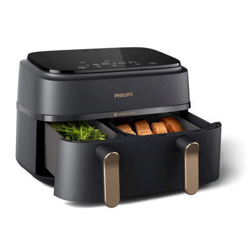 PHILIPS - AIRFRYER SERIE 3000 DOPPIO CESTELLO DA 9L NA352/00 - 2240019033 PHILIPS - AIRFRYER SERIE 3000 DOPPIO CESTELLO DA 9L NA352/00 - 2240019033