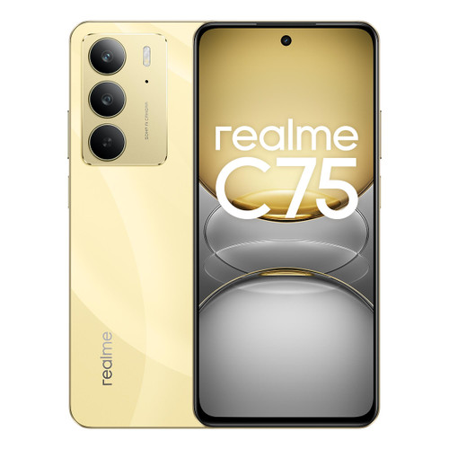 REALME - REALME C75 LIGHTNING GOLD (256GB 8GB) - 2240023394 REALME - REALME C75 LIGHTNING GOLD (256GB 8GB) - 2240023394