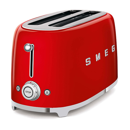 SMEG - Smeg Tostapane 50's Style – Rosso LUCIDO 2x4 – TSF02RDEU - 2170000786