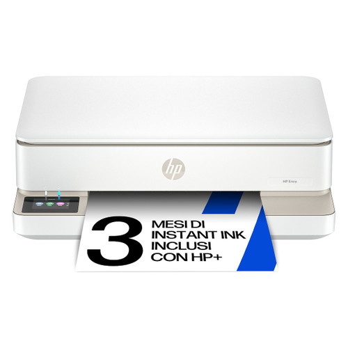 HP - HP Envy 6120e Stampante Multifunzione inkjet a colori Copia Scansione Wifi - 3 mesi di Instant ink inclusi con HP+ - 2240022912