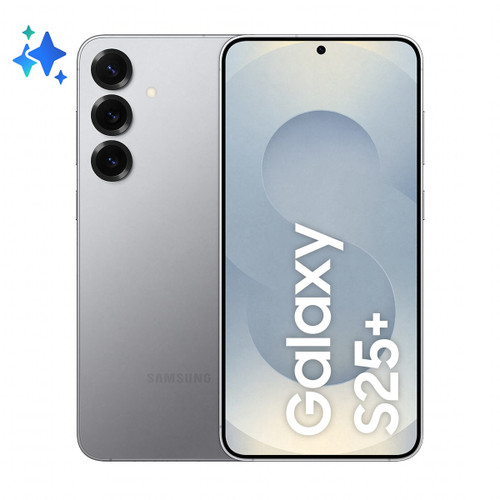 SAMSUNG - Galaxy S25+ 12+512GB Silver Shadow - 2250000900