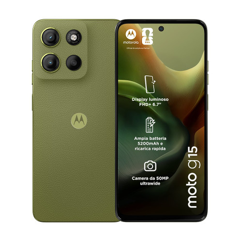 MOTOROLA - MOTO G15 8/256 IGUANA GREEN - 2250000918