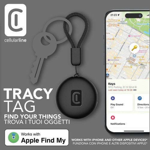 CELLULARLINE - TRACY TAG - DESIGNED FOR IOS - 2240023486