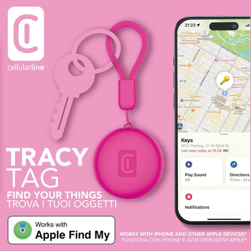 CELLULARLINE - TRACY TAG - DESIGNED FOR IOS - 2240023485