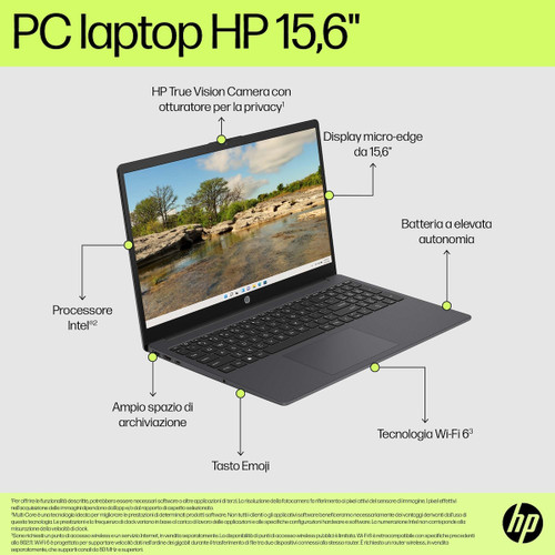HP - Notebook HP 15-fd0079nl, Windows 11 Home in modalità S", Intel® N100, 4GB RAM, 128GB UFS, HD - 2240022879 HP - Notebook HP 15-fd0079nl, Windows 11 Home in modalità S", Intel® N100, 4GB RAM, 128GB UFS, HD - 2240022879