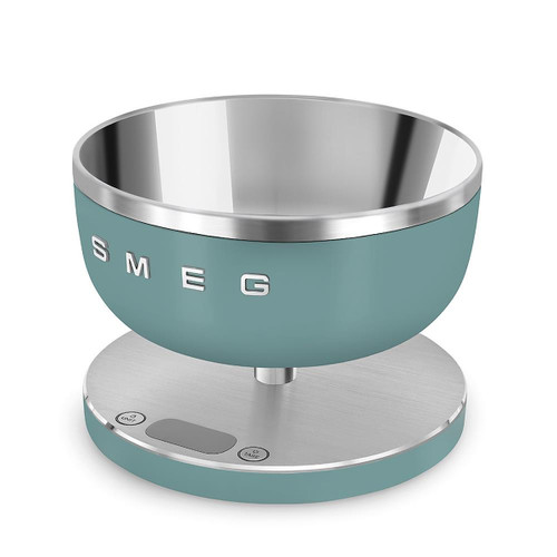 SMEG - Smeg Bilancia da cucina Linea Collezione - Verde Smeraldo Opaco - KSC01EGMWW - 242000191
