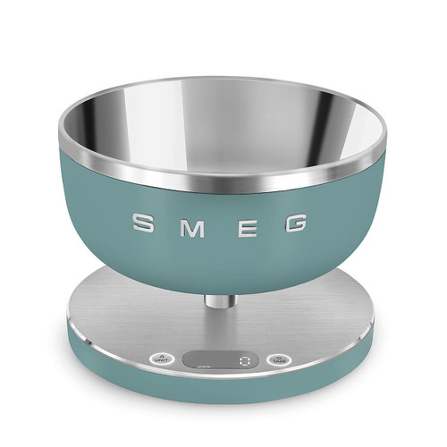 SMEG - Smeg Bilancia da cucina Linea Collezione - Verde Smeraldo Opaco - KSC01EGMWW - 242000191