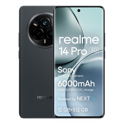 REALME - REALME 14 PRO 5G (512GB 12GB) SUEDE GREY - 2250001255 REALME - REALME 14 PRO 5G (512GB 12GB) SUEDE GREY - 2250001255