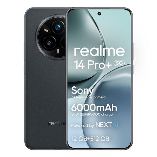 REALME - REALME 14 PRO+ 5G (512GB 12GB) SUEDE GREY - 2250001253