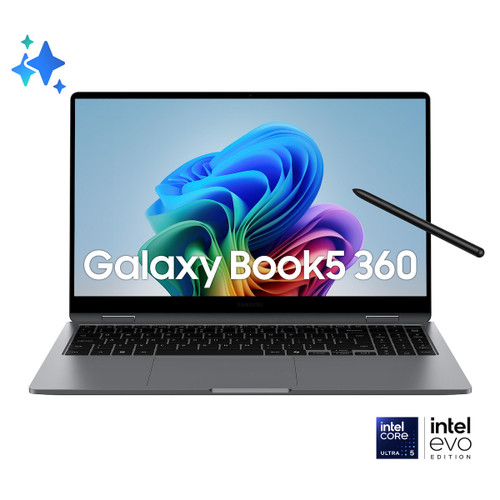 SAMSUNG - Samsung Galaxy Book5 360 è un potente Laptop 2-in-1 con processore Intel Core Ultra 7 e prestazioni AI. - 2250000604 SAMSUNG - Samsung Galaxy Book5 360 è un potente Laptop 2-in-1 con processore Intel Core Ultra 7 e prestazioni AI. - 2250000604