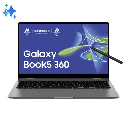 SAMSUNG - Samsung Galaxy Book5 360 è un potente Laptop 2-in-1 con processore Intel Core Ultra 5 e prestazioni AI. - 2250000604 SAMSUNG 0 | Trony.it