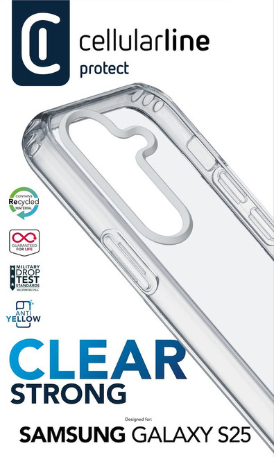 CELLULARLINE - CLEAR PROTECT - GALAXY S25 - 2250001599